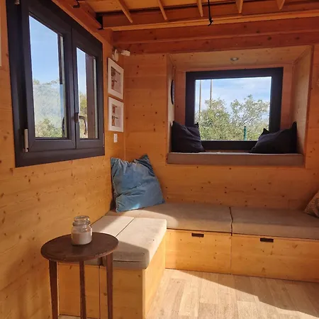 Tiny House Horses Hbergement Atypique Loul Horská chata *